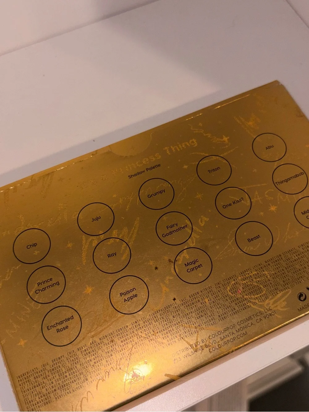 Disney Princess Eyeshadow Palette - ColourPop
